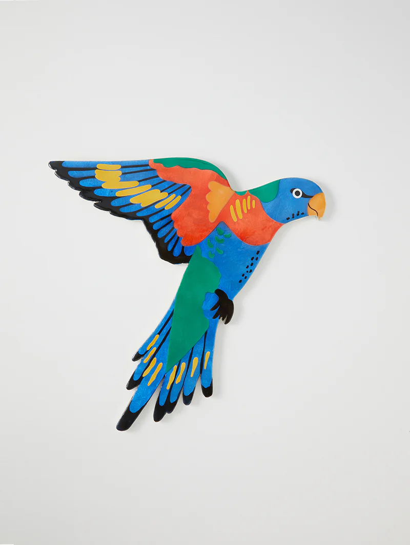 AERIAL LORIKEET WALL ART
