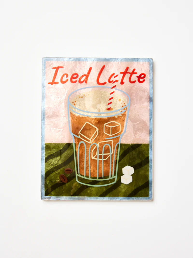 BARISTA WALL ART ICED LATTE - Image 3