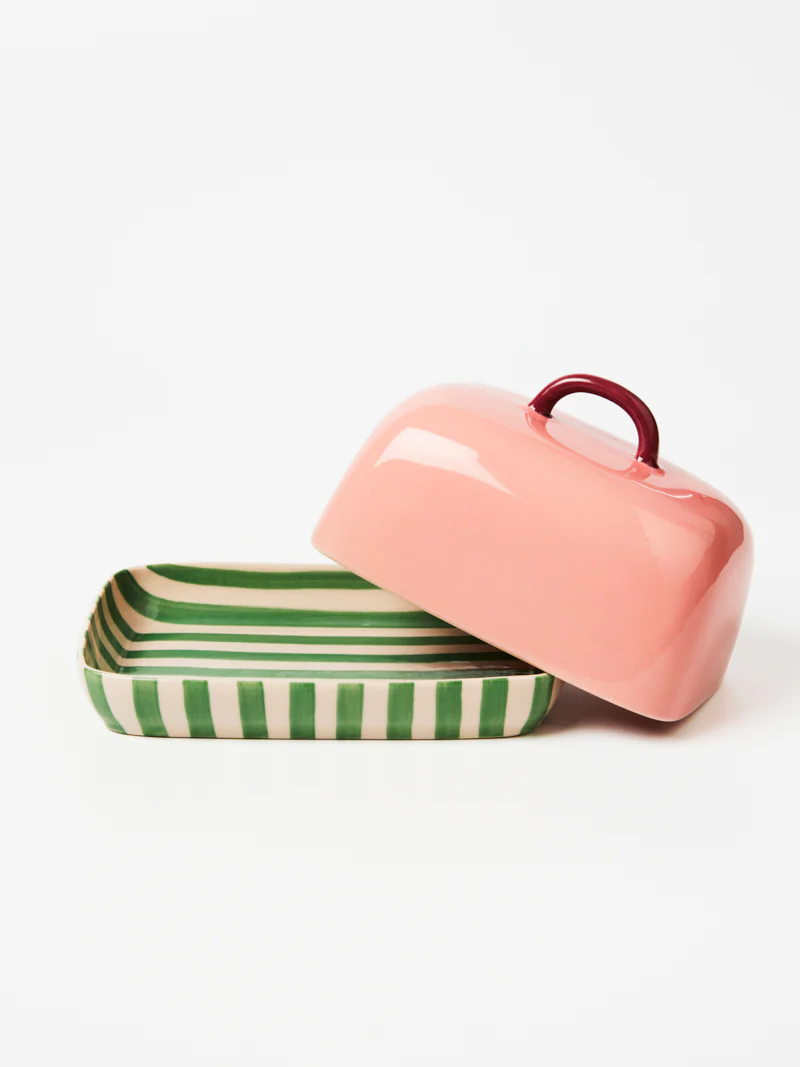 BLOOMIE PINK BUTTER DISH - Image 3