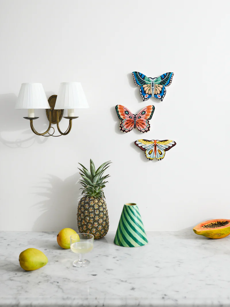 CANOPY BUTTERFLY PINK WALL ART - Image 3