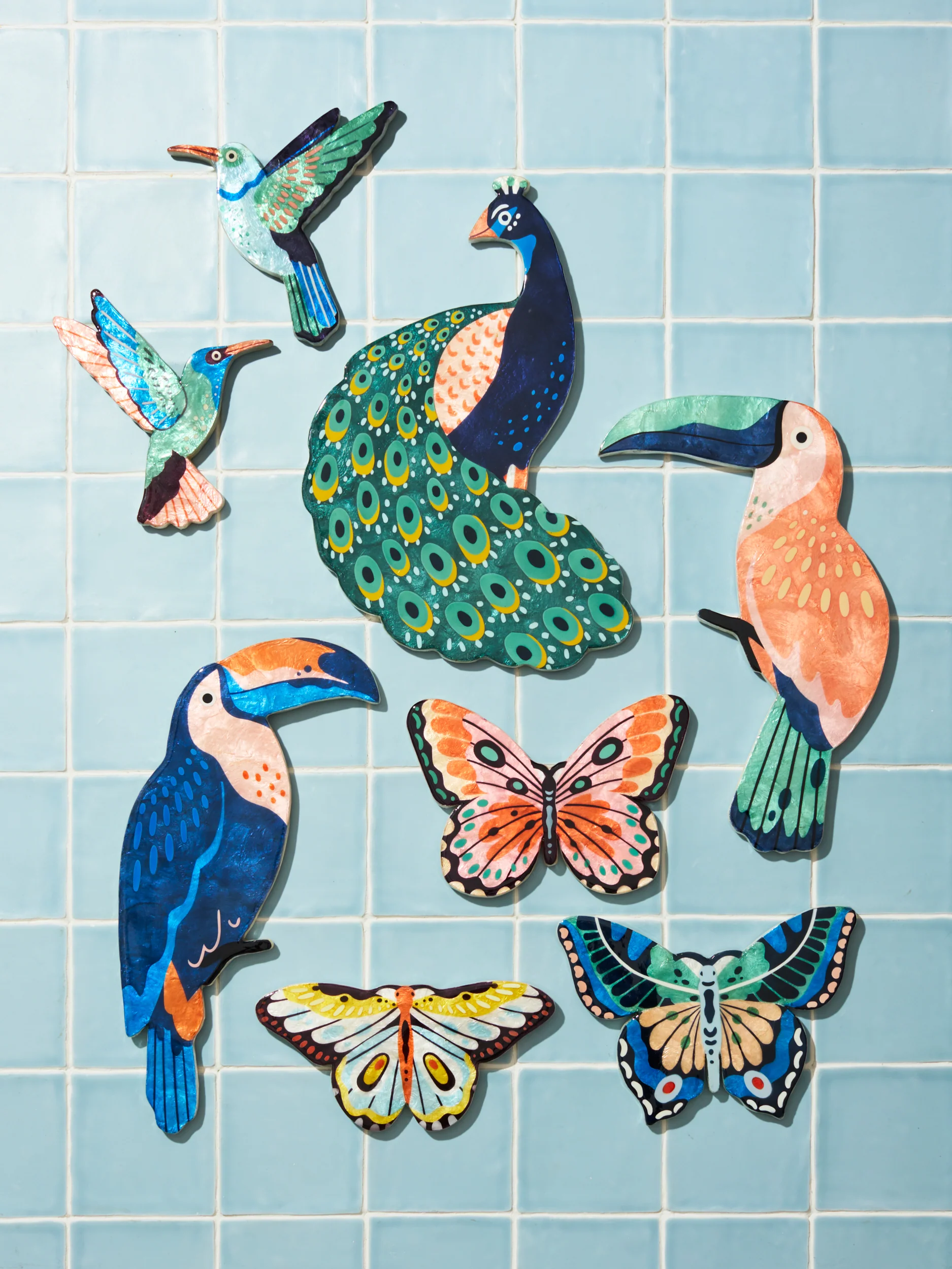 CANOPY TOUCAN NAVY WALL ART - Image 3