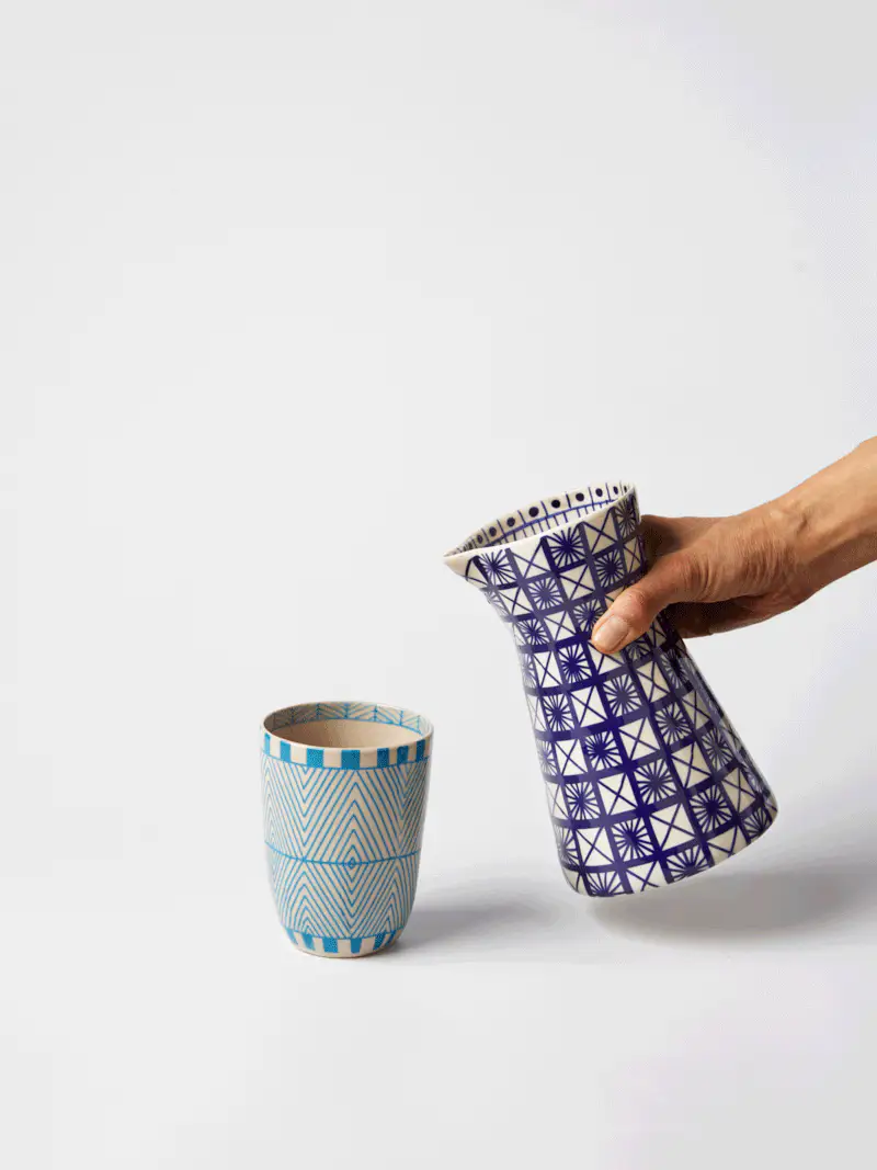 CARAVAN CARAFE INDIGO - Image 4