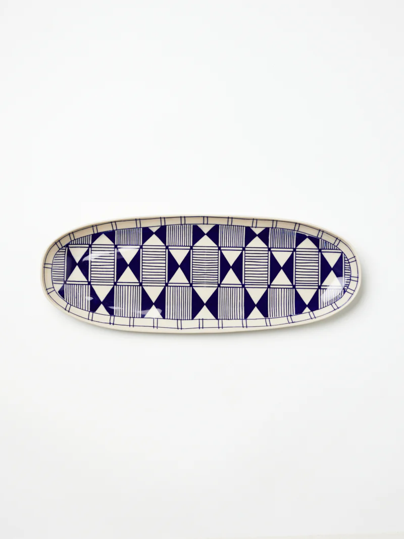 CARAVAN SNACK PLATTER INDIGO