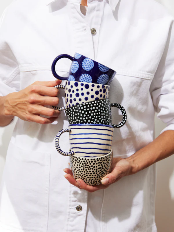 CHINO MUG NAVY LINES - Image 3