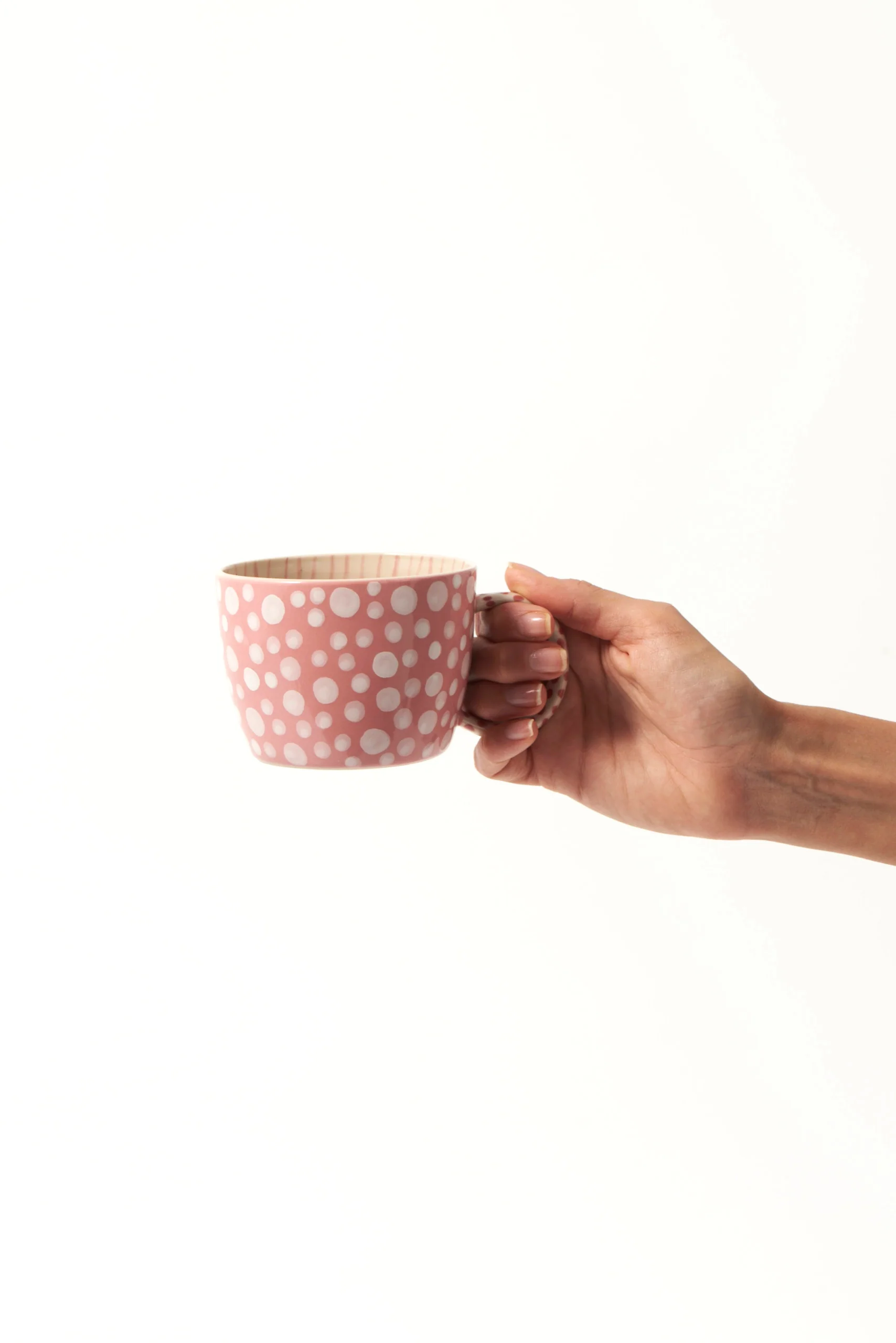 CHINO MUG PINK DOT - Image 3