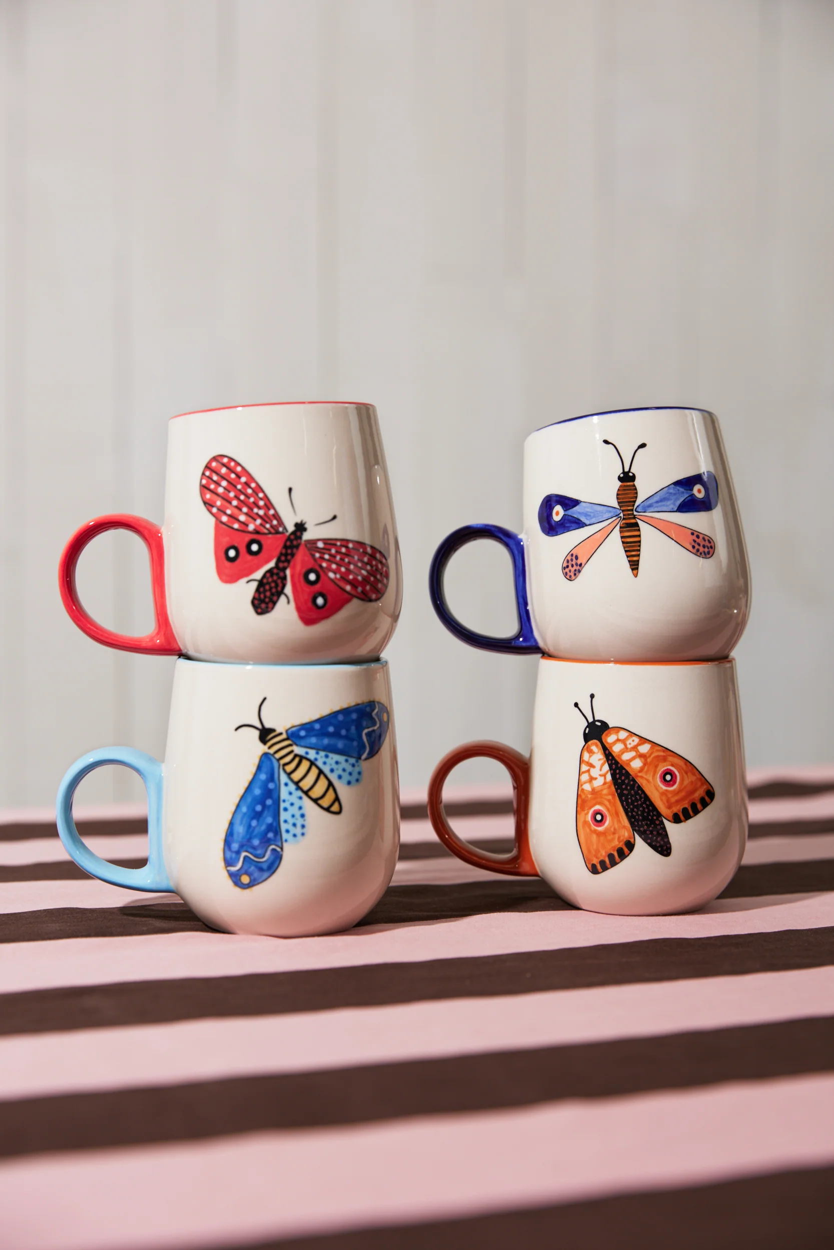 MOTH PARTY MUG ORANGE - Image 3