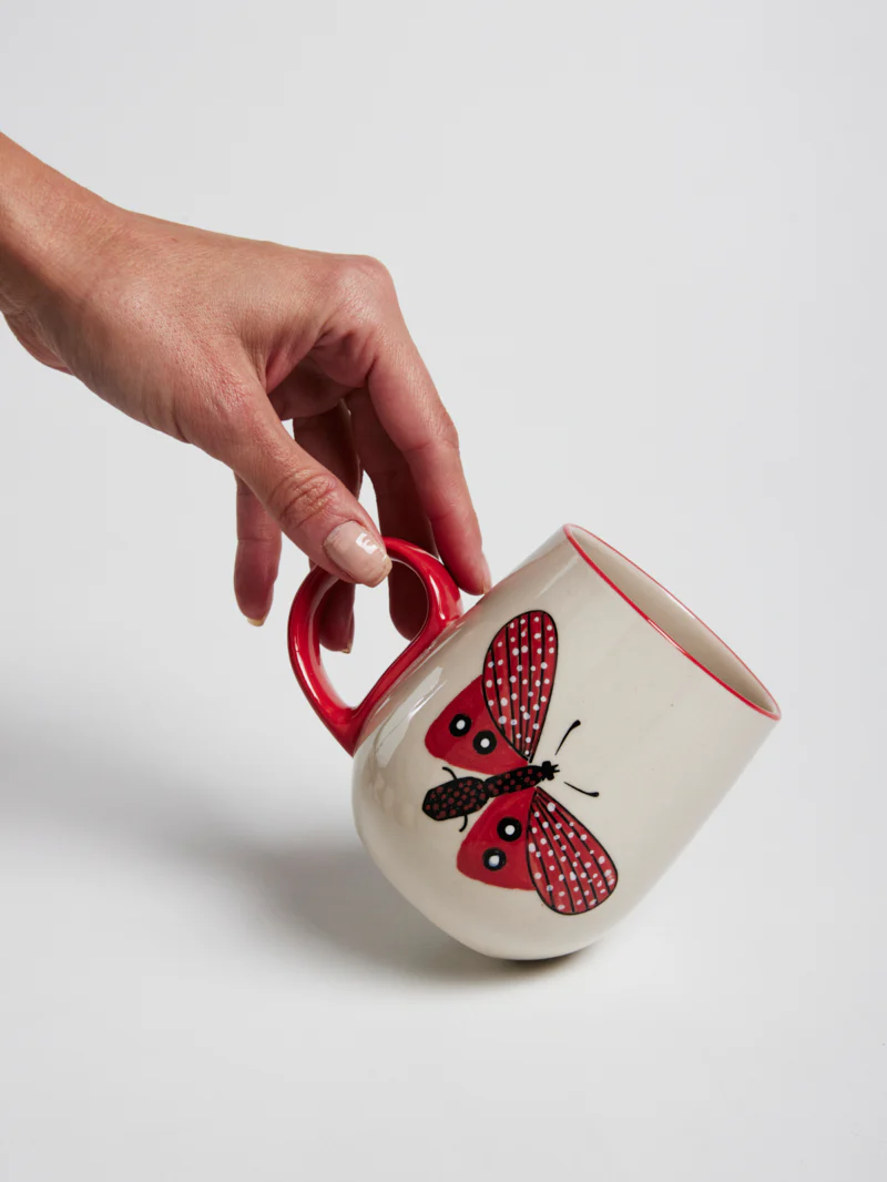 MOTH PARTY MUG ROSE - Image 5