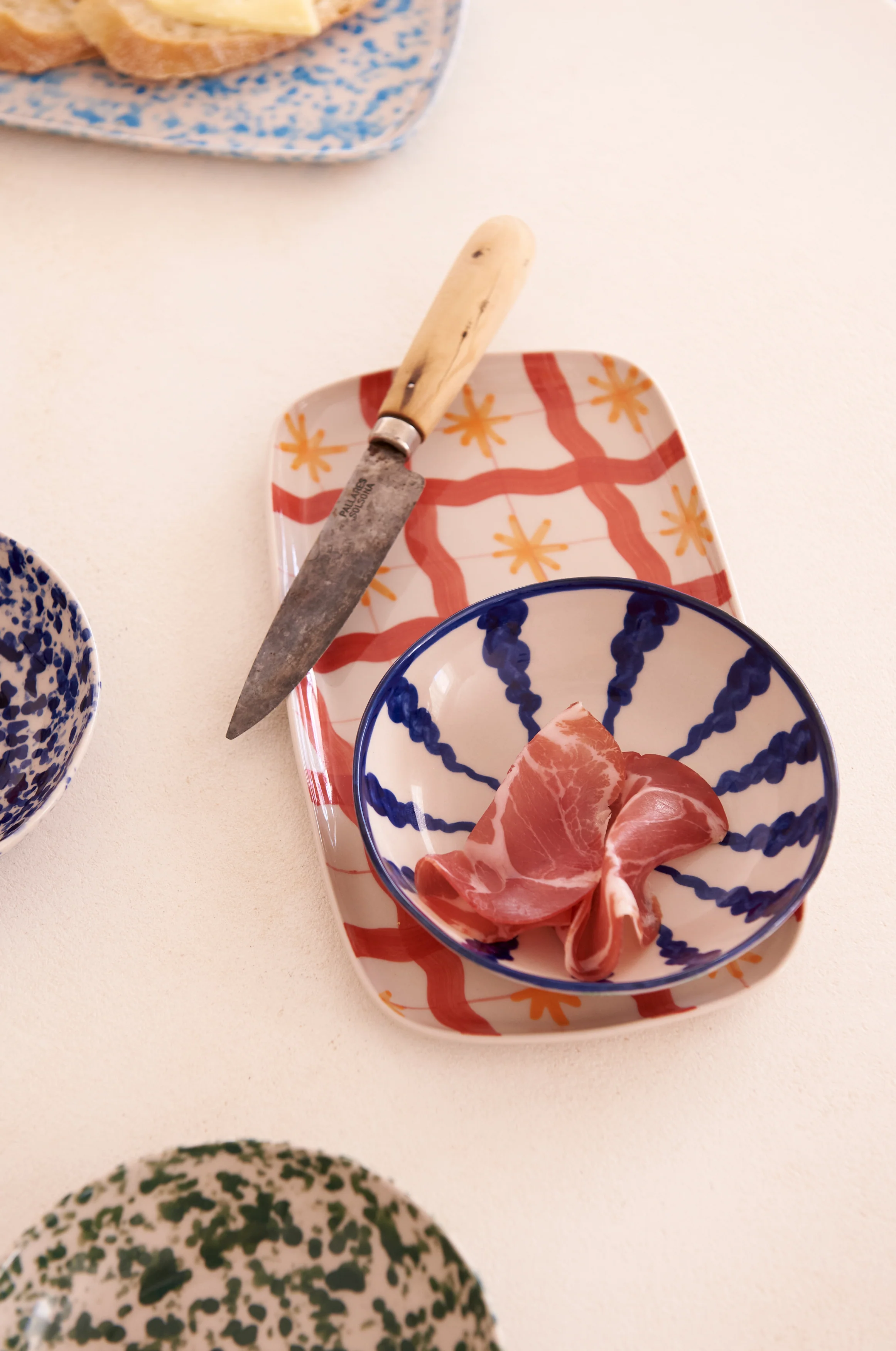 PINCHOS RED CHECK TRAY - Image 3