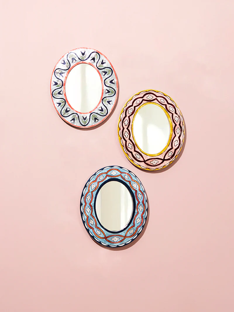 SAMIRA MIRROR BLUE WAVES - Image 3