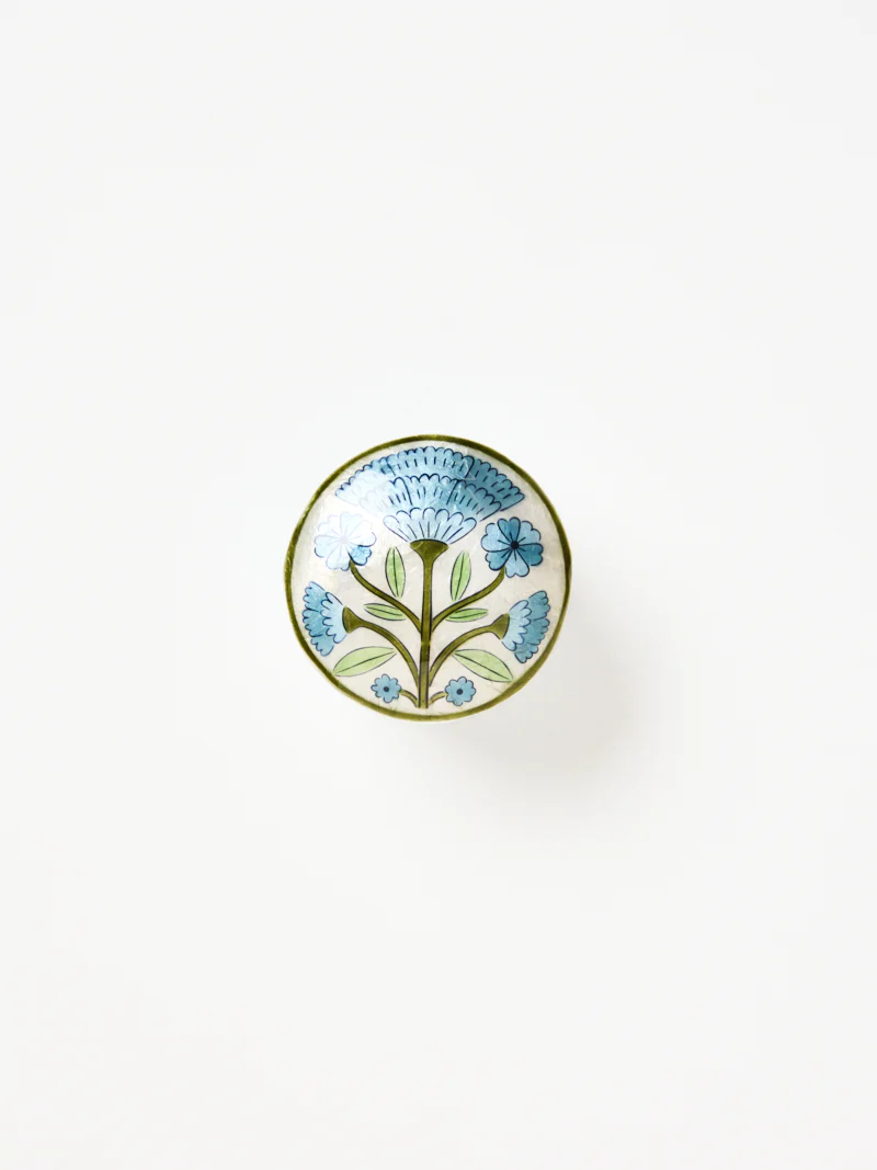 SAMIRA SHORT BOX BLUE FLOWER - Image 5