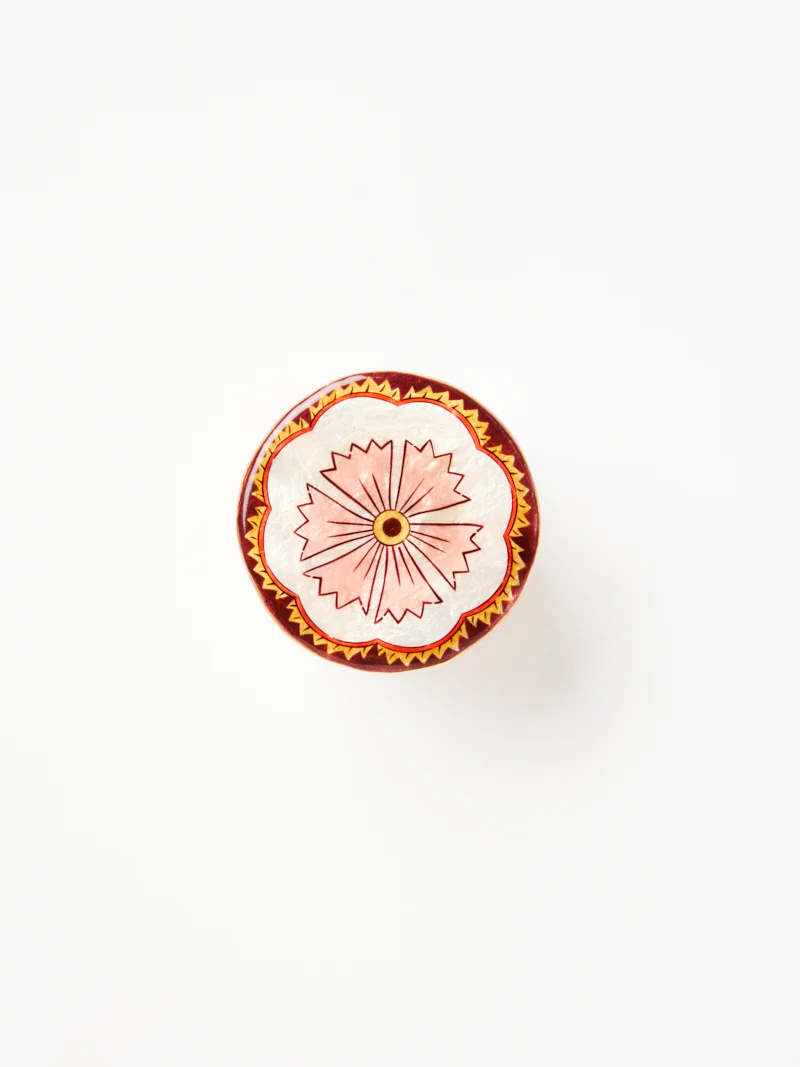 SAMIRA TALL BOX PINK FLOWER - Image 4