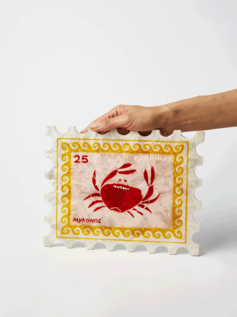 SUNROOM CRAB STAMP